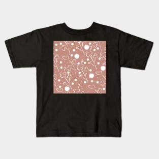 Floral Pattern Kids T-Shirt